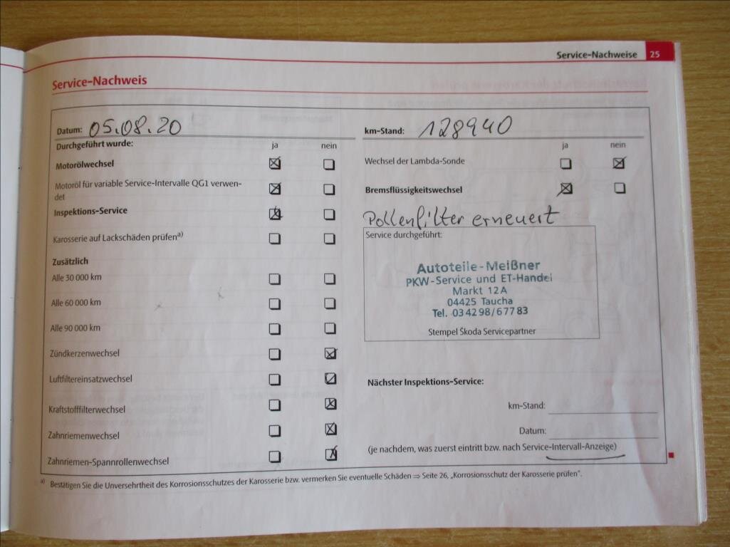 Škoda Octavia Kombi 1,4 l 90 kw