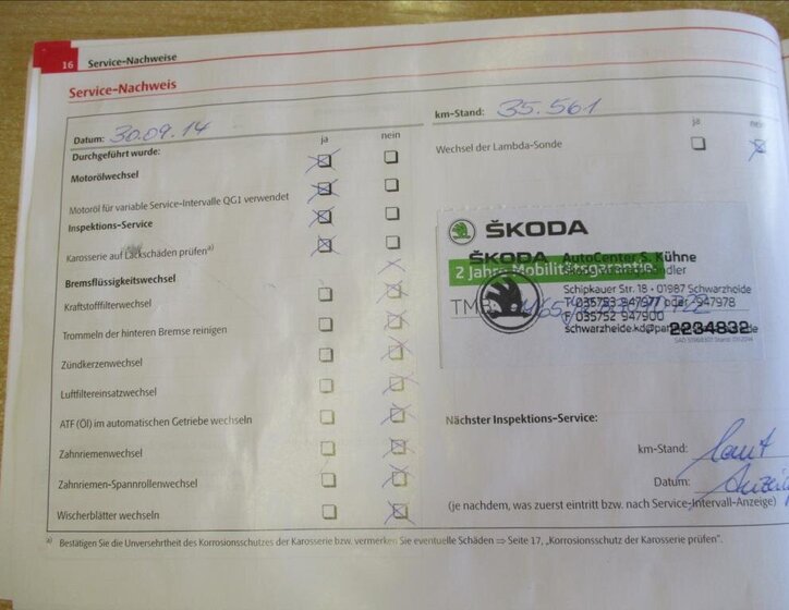 Škoda Fabia Hatchback 1,2 l 63 kw