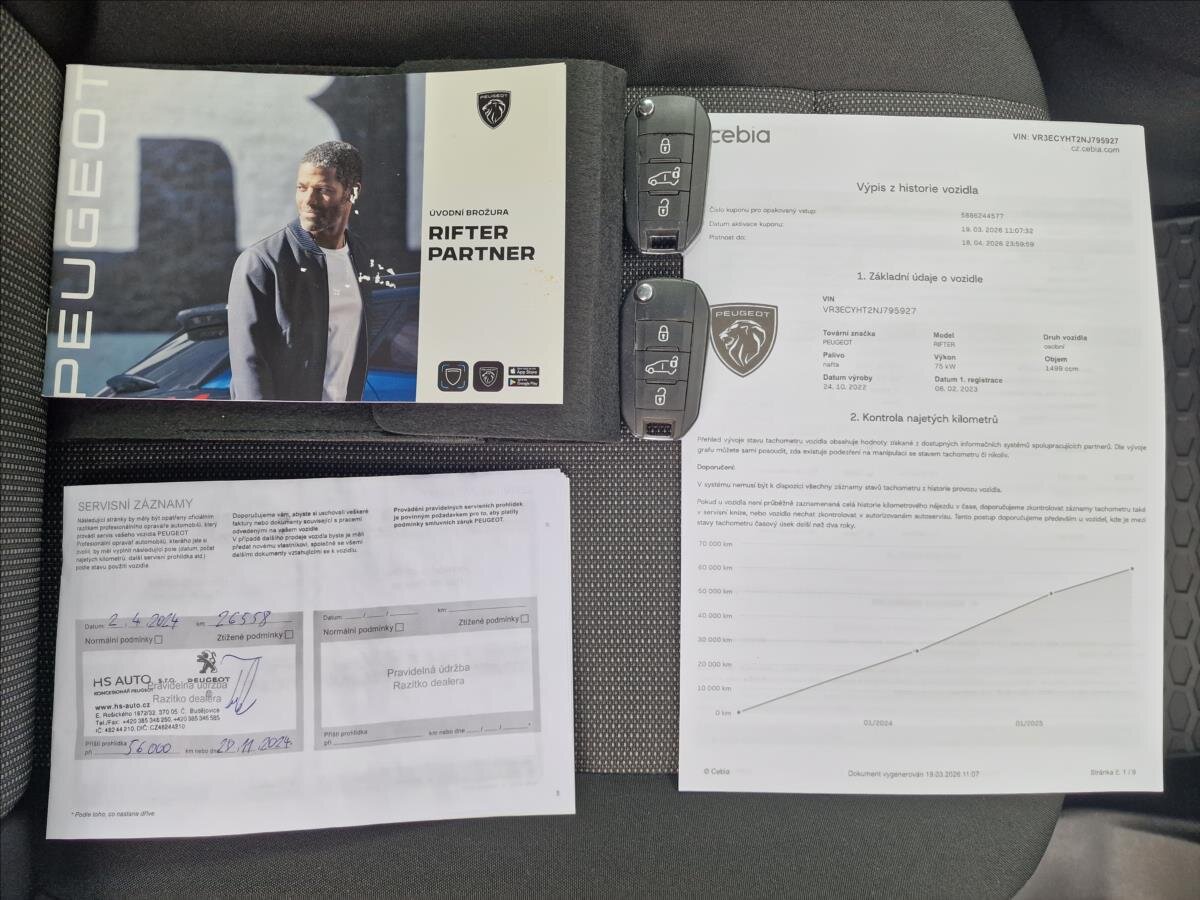 Peugeot Rifter Kombi 1,5 l 75 kw