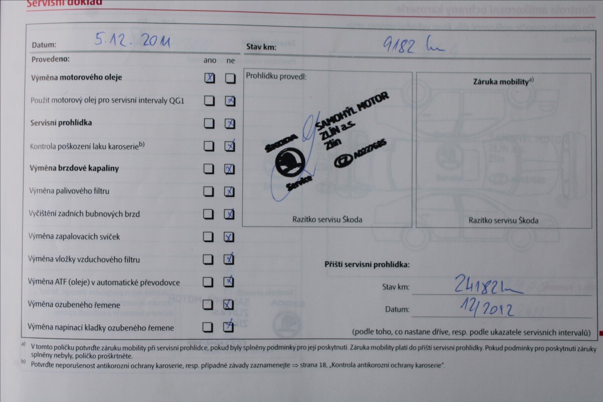 Škoda Roomster MPV 1,2 l 63 kw