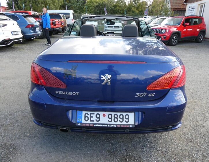 Peugeot 307 Kupé 2,0 l 100 kw