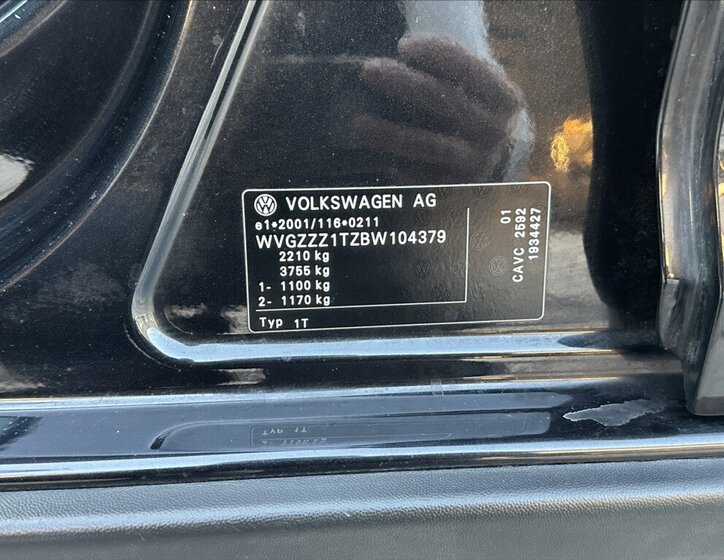 Volkswagen Touran MPV 1,4 l 103 kw