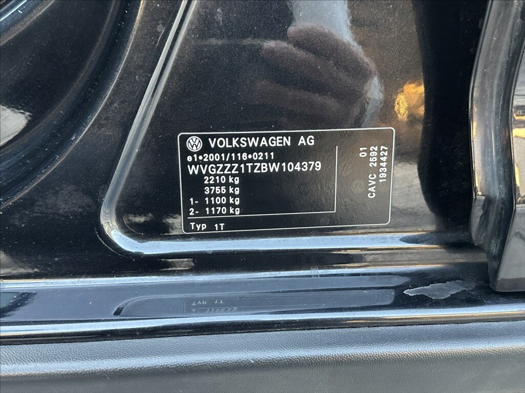 Volkswagen Touran MPV 1,4 l 103 kw