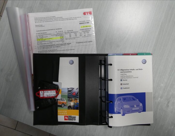 Volkswagen Golf Plus MPV 1,4 l 90 kw