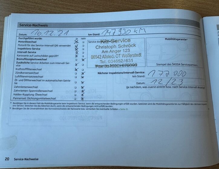 Škoda Fabia Kombi 1,6 l 66 kw