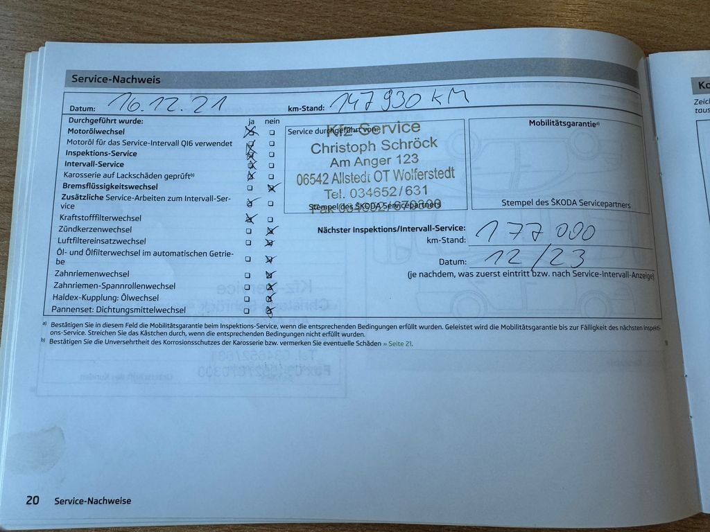 Škoda Fabia Kombi 1,6 l 66 kw