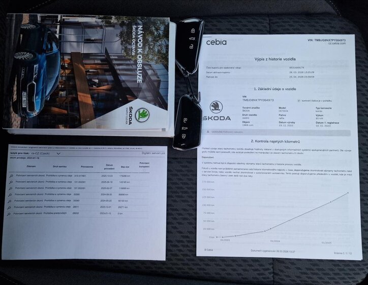 Škoda Octavia Kombi 2,0 l 85 kw