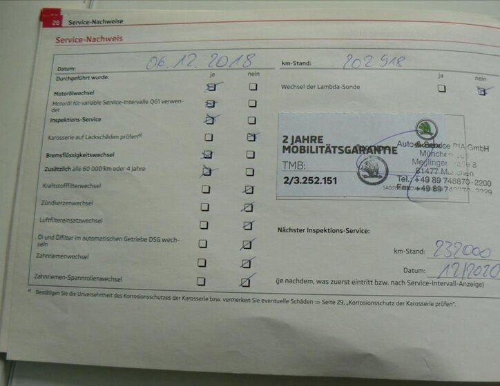 Škoda Octavia Kombi 1,6 l 77 kw