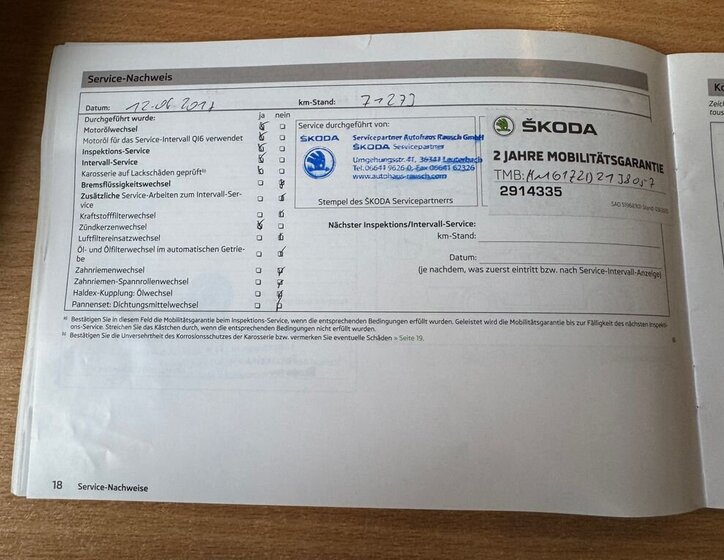 Škoda Octavia Kombi 1,2 l 77 kw