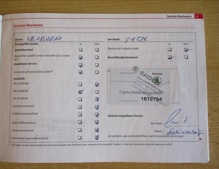 Škoda Octavia Kombi 1,4 l 90 kw