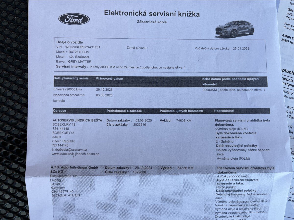 Ford Puma Hatchback 999,0 92 kw