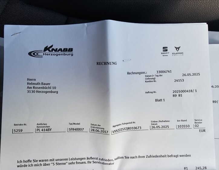 Seat Leon Kombi 1,4 l 92 kw