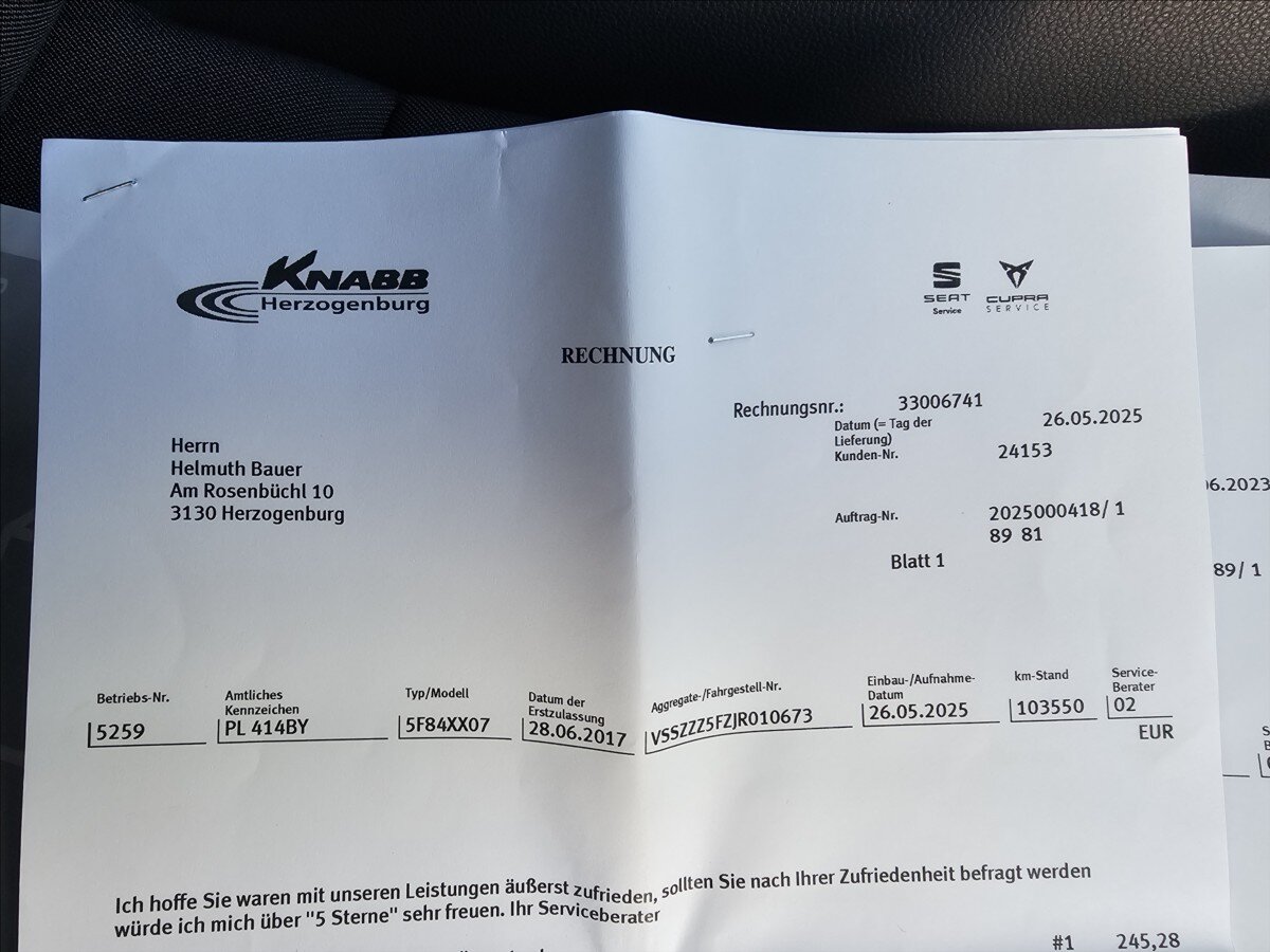 Seat Leon Kombi 1,4 l 92 kw