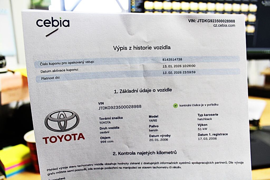 Toyota Yaris Hatchback 998,0 51 kw