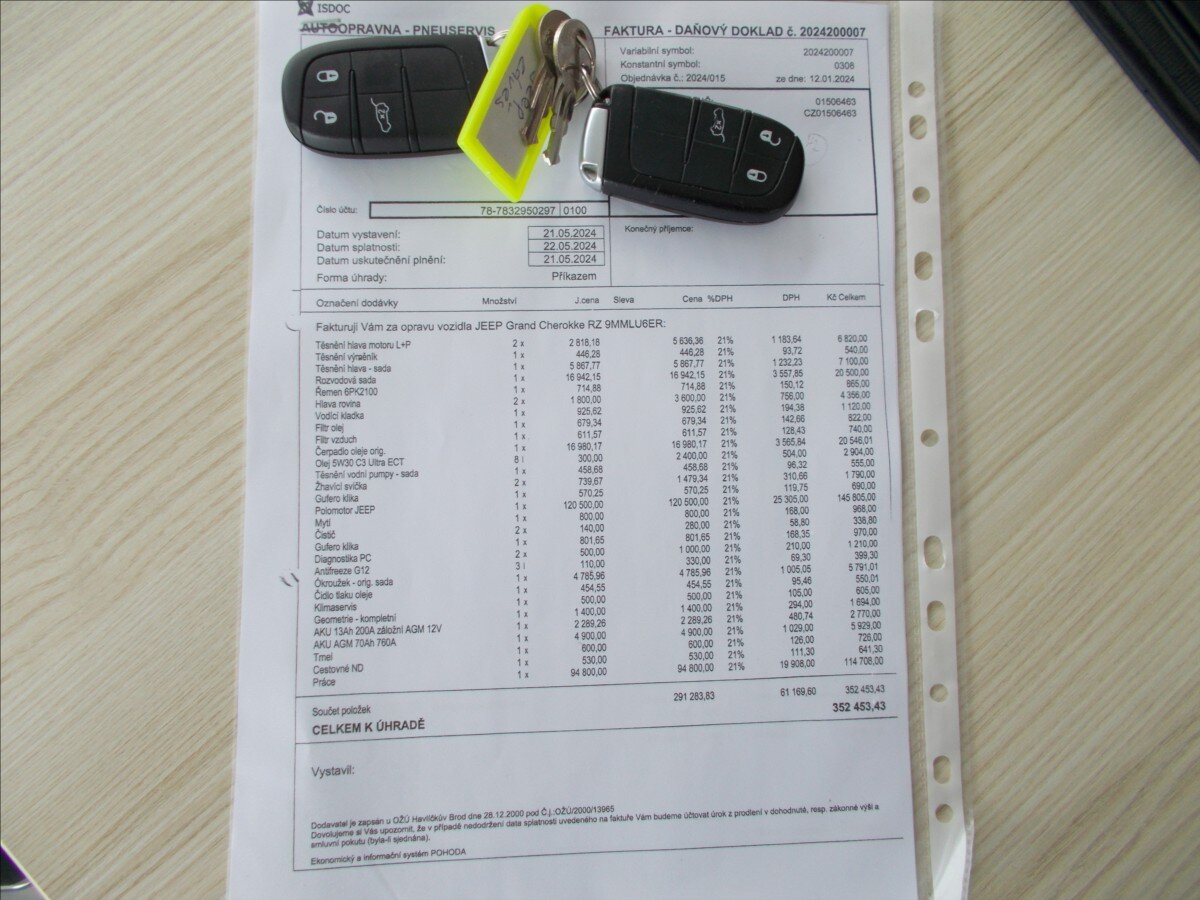 Jeep Grand Cherokee Ostatní 3,0 l 184 kw