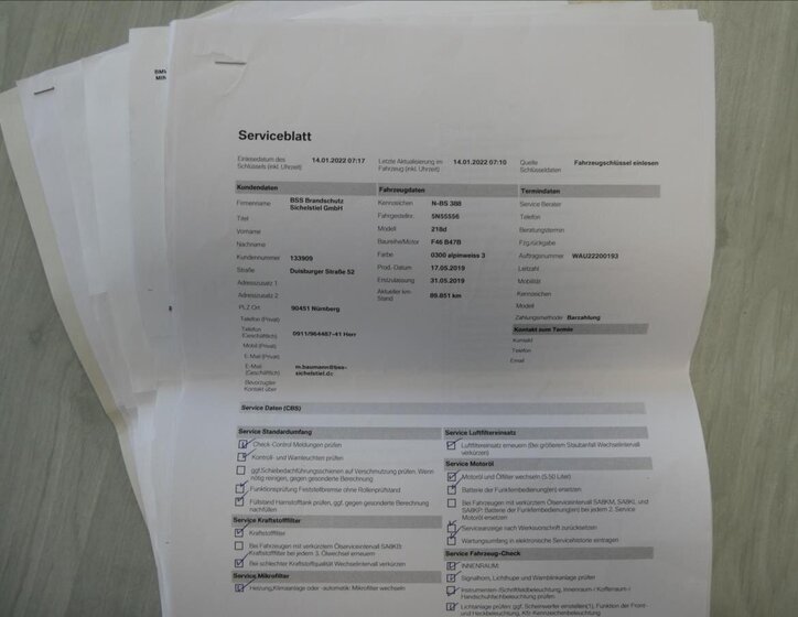 BMW Řada 2 Kombi 2,0 l 110 kw