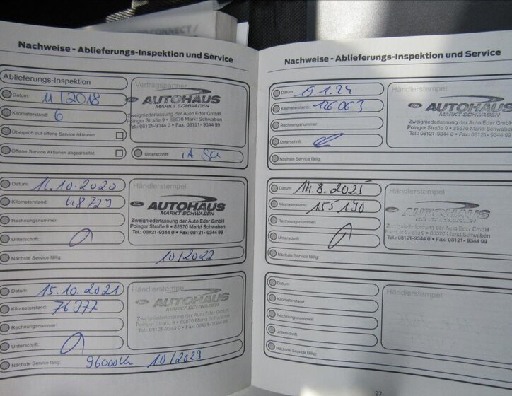 Ford Tourneo Connect Kombi 1,5 l 88 kw