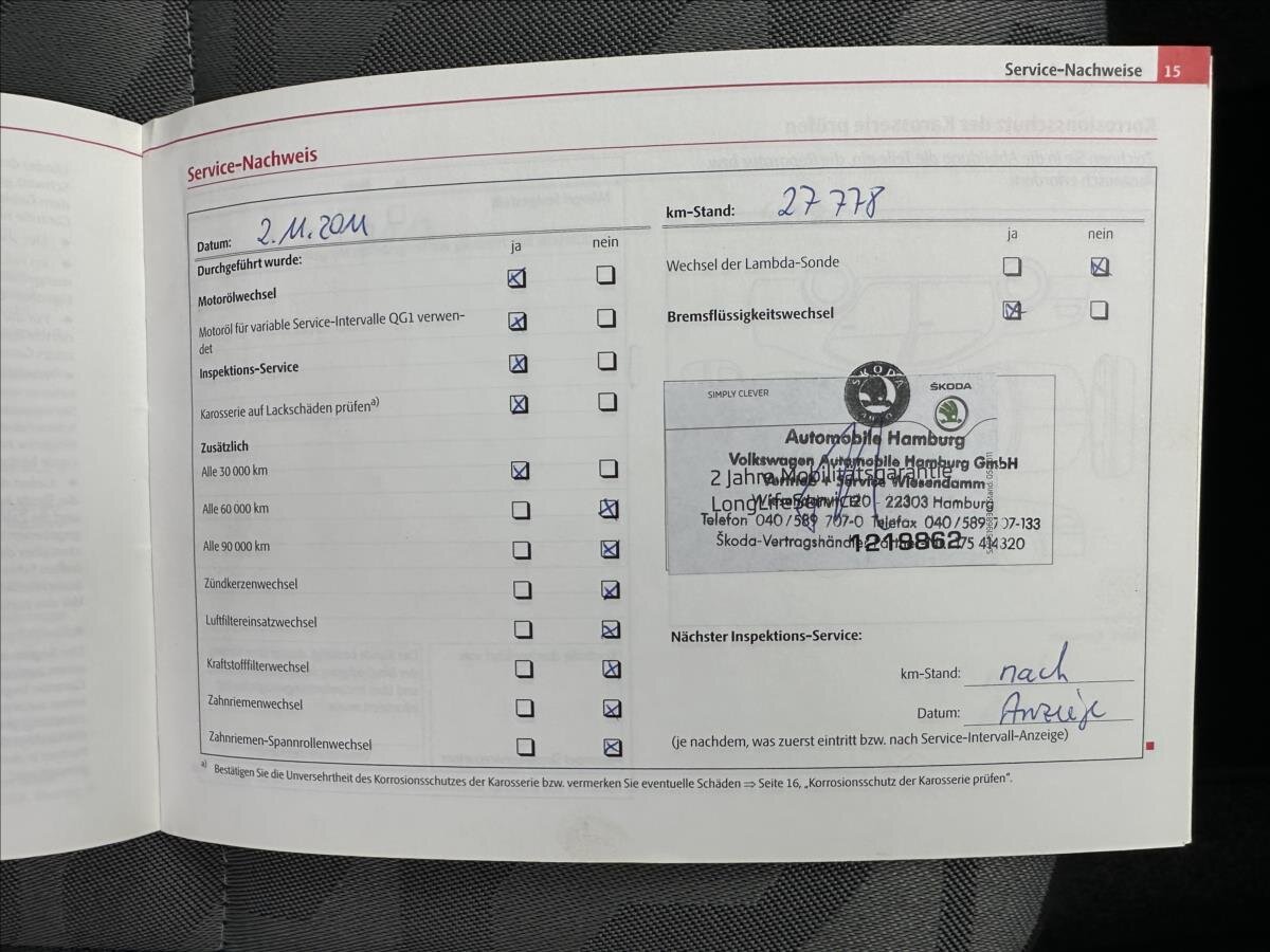 Škoda Fabia Hatchback 1,4 l 63 kw