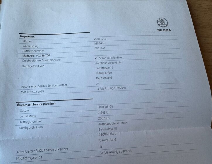 Škoda Octavia Kombi 2,0 l 162 kw