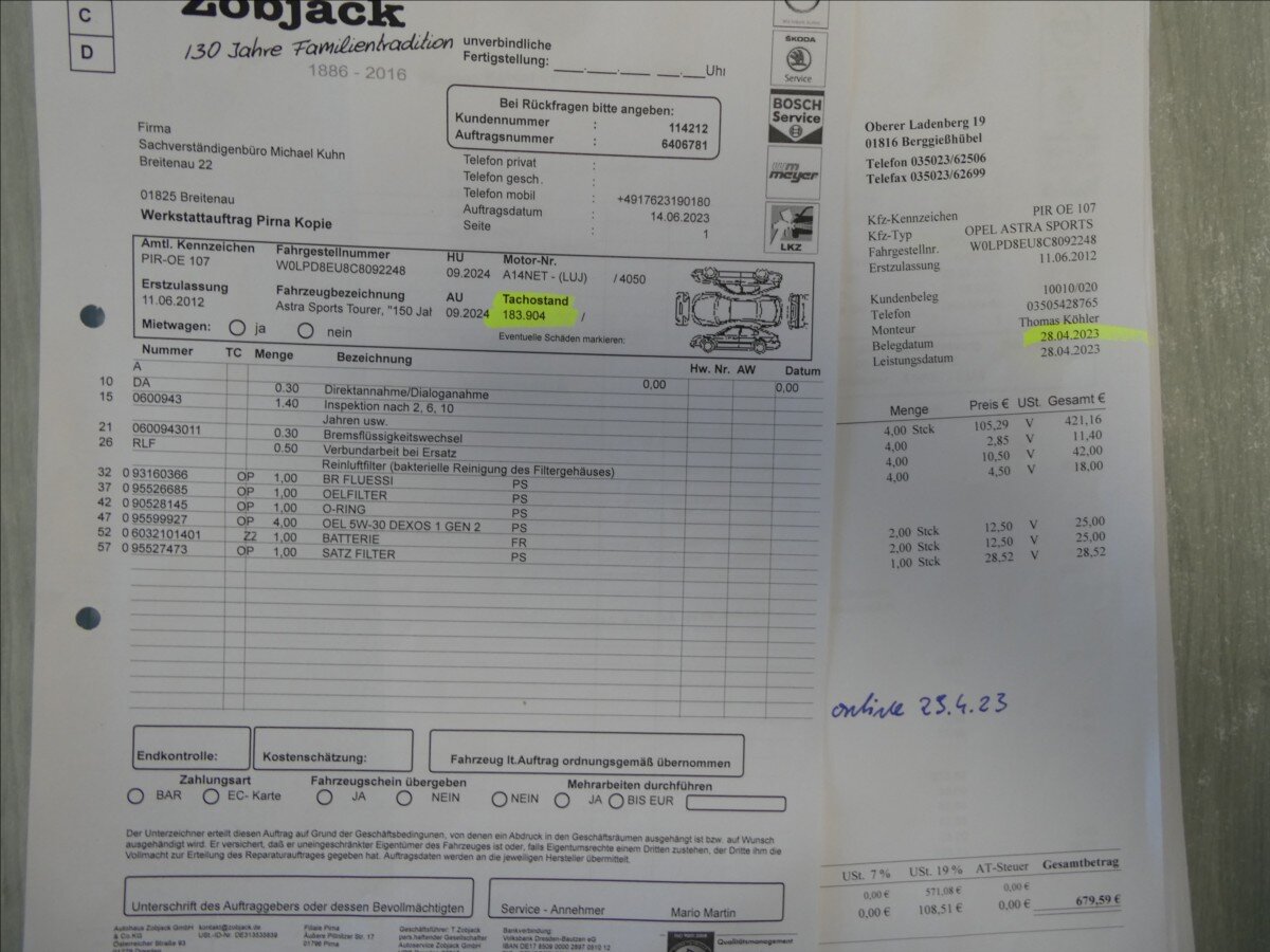 Opel Astra Kombi 1,4 l 88 kw