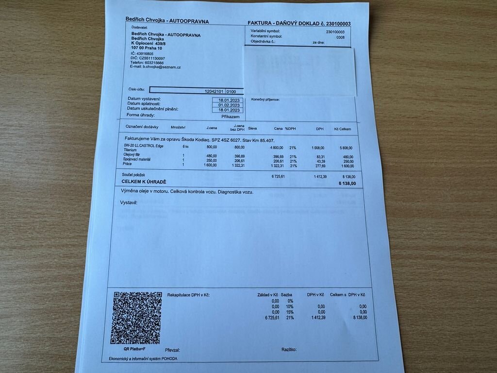 Škoda Kodiaq SUV / Terénní 2,0 l 140 kw