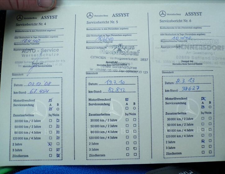 Mercedes-Benz Třídy A Kombi 1,6 l 60 kw