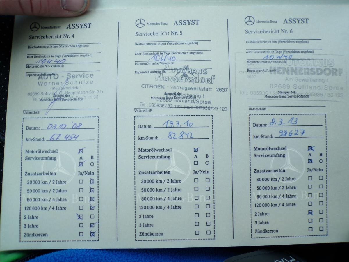 Mercedes-Benz Třídy A Kombi 1,6 l 60 kw