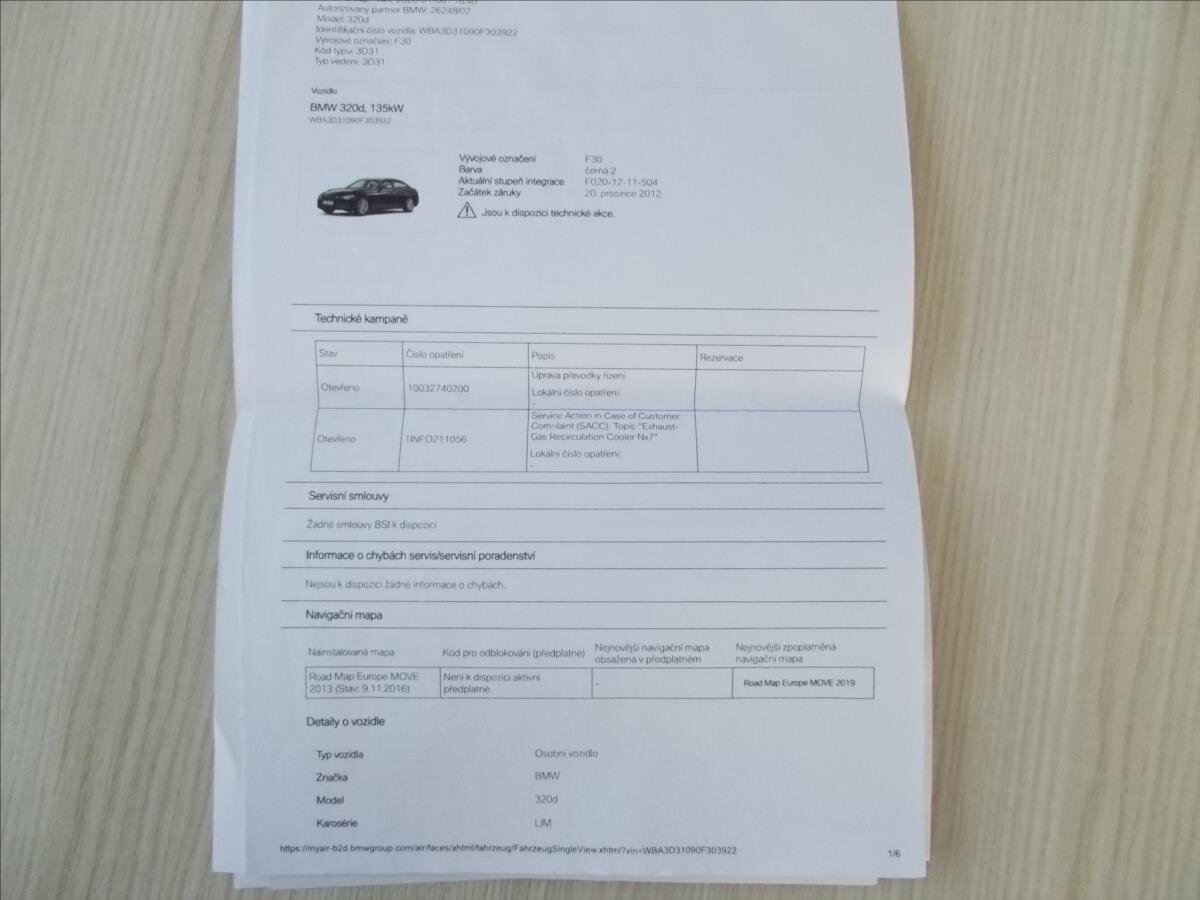 BMW Řada 3 Sedan 2,0 l 135 kw