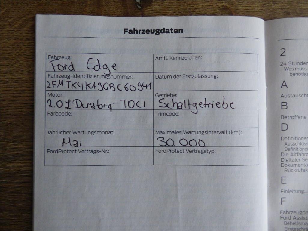 Ford Edge SUV / Terénní 2,0 l 132 kw