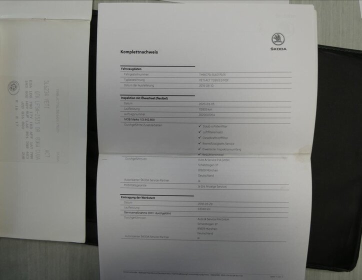 Škoda Yeti SUV 2,0 l 81 kw