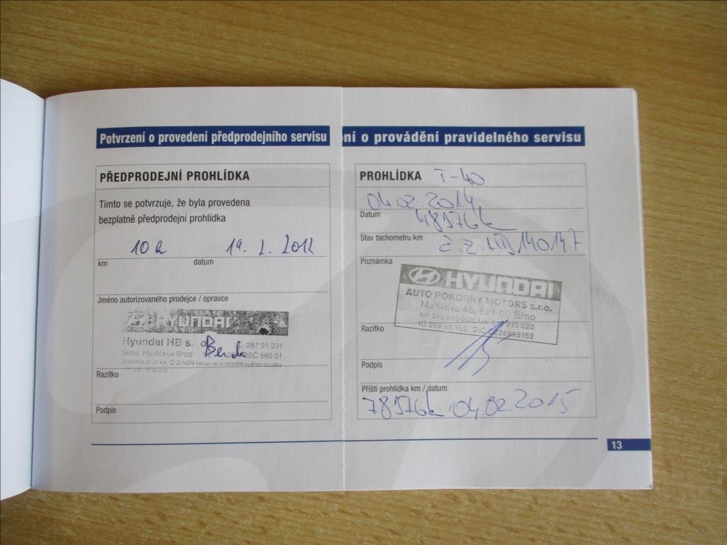 Hyundai i30 Hatchback 1,6 l 88 kw