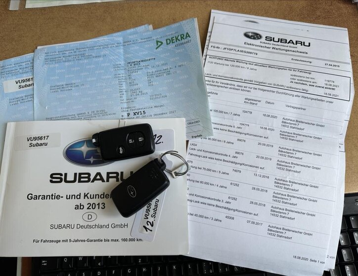 Subaru XV SUV / Terénní 2,0 l 110 kw