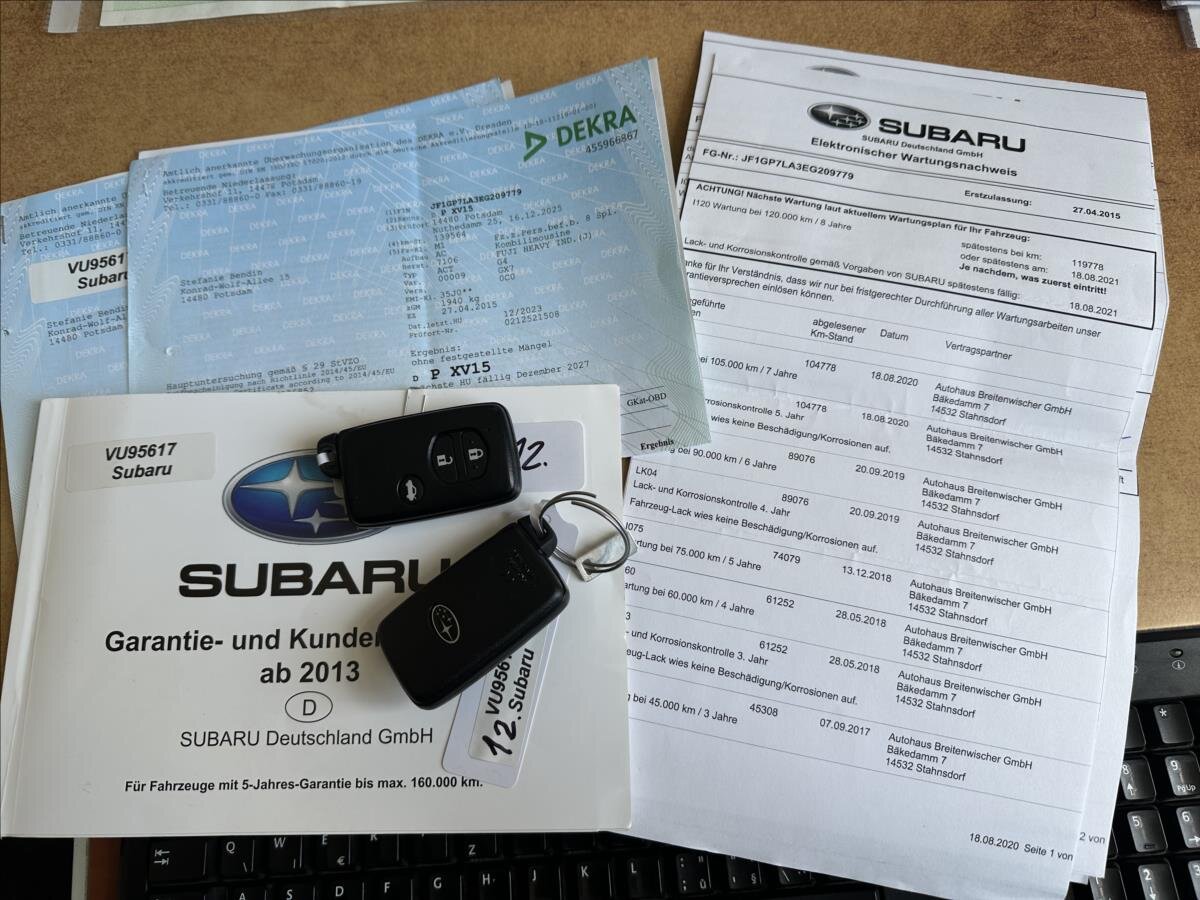 Subaru XV SUV / Terénní 2,0 l 110 kw