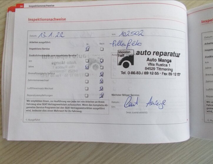 Seat Leon Hatchback 1,4 l 92 kw