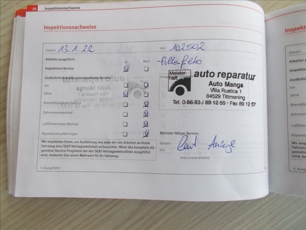 Seat Leon Hatchback 1,4 l 92 kw