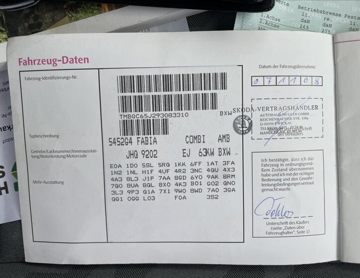Škoda Fabia 20