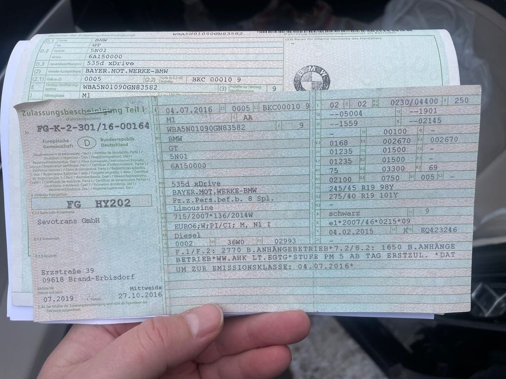 BMW Řada 5 Liftback 3,0 l 230 kw