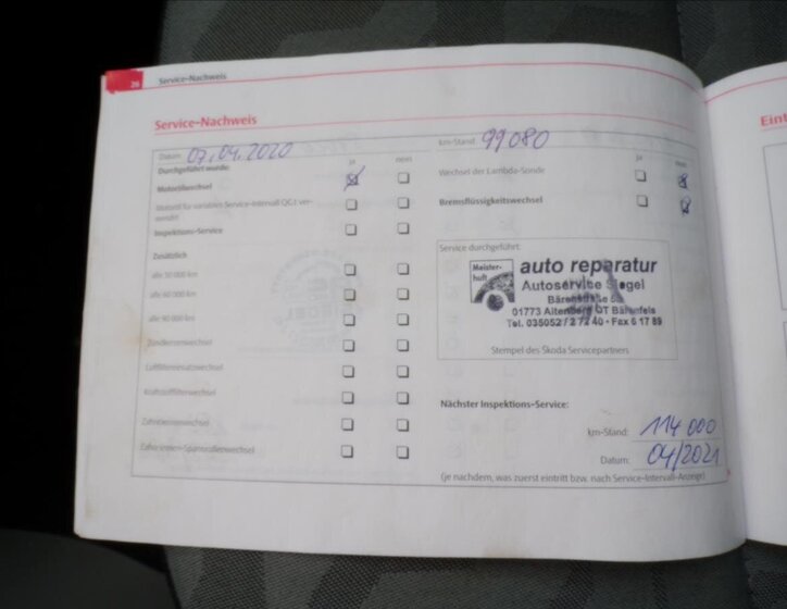 Škoda Fabia Hatchback 1,2 l 51 kw