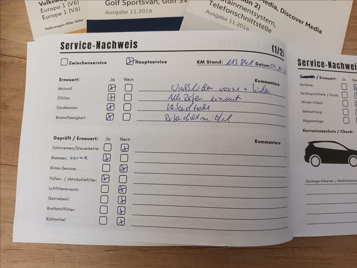 Volkswagen Golf Sportsvan MPV 1,4 l 92 kw