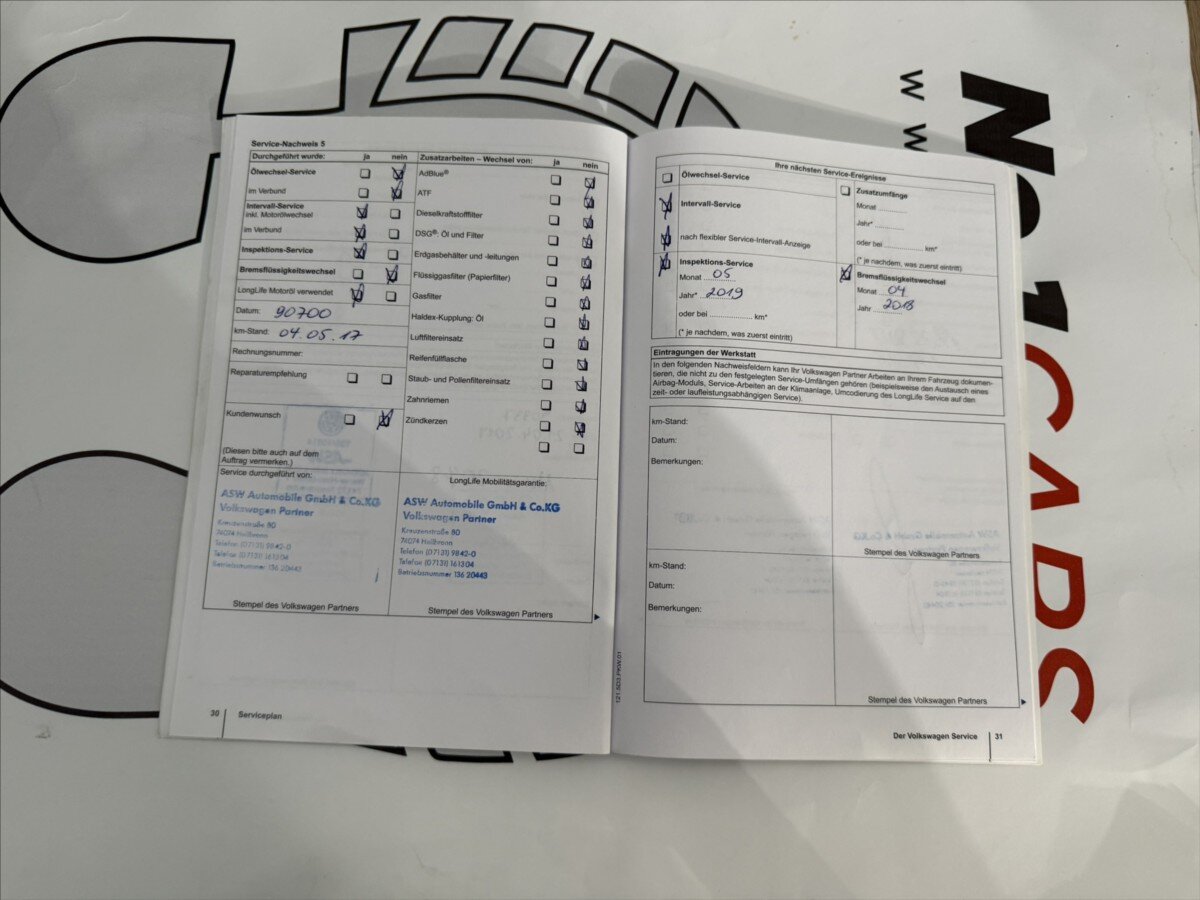 Volkswagen Touran MPV 1,4 l 110 kw