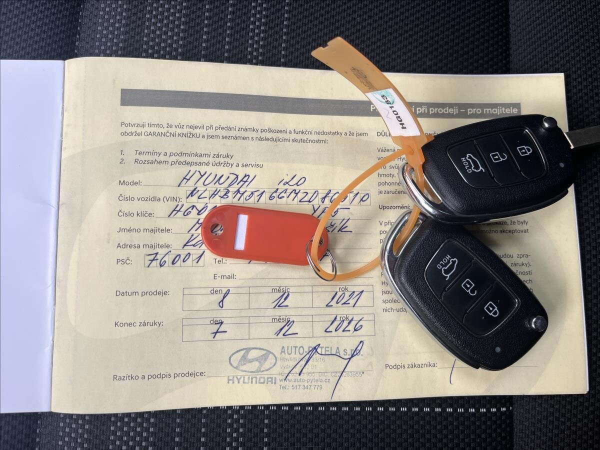 Hyundai i20 Hatchback 998,0 73 kw