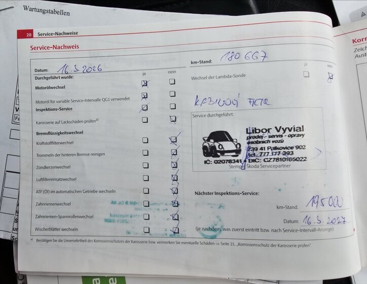 Škoda Fabia Kombi 1,2 l 63 kw