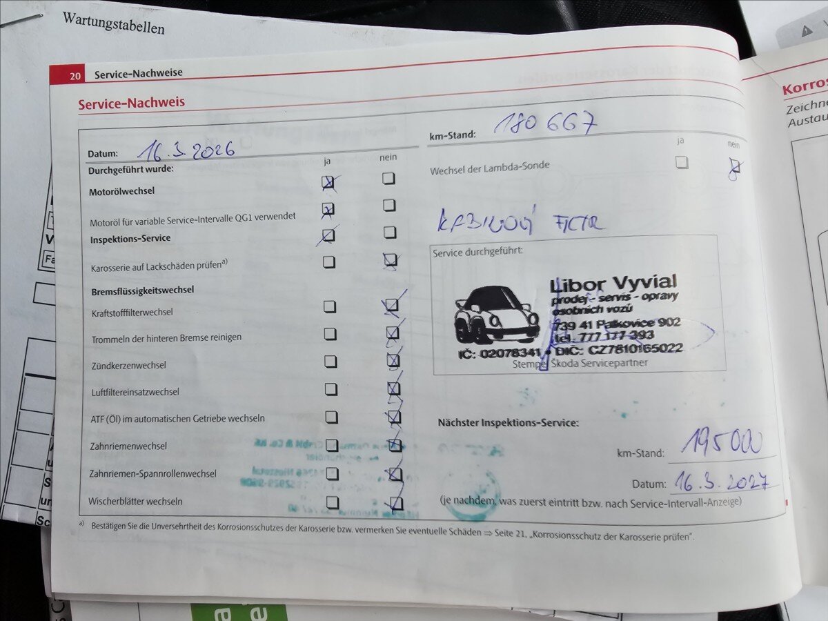 Škoda Fabia Kombi 1,2 l 63 kw