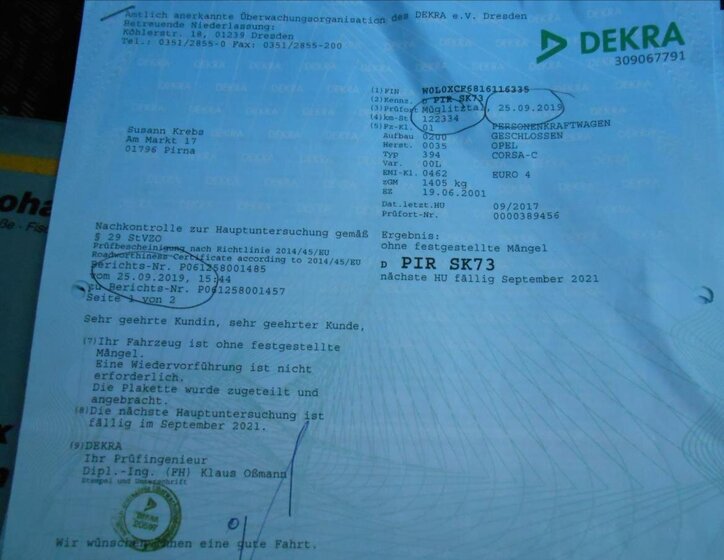 Opel Corsa Hatchback 973,0 43 kw