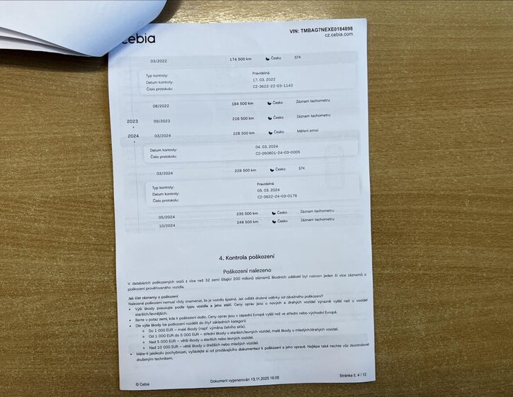 Škoda Octavia Liftback 1,6 l 77 kw