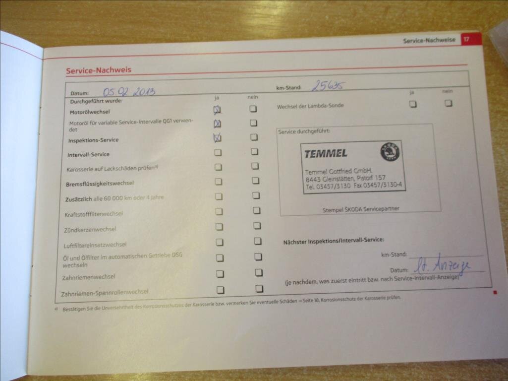 Škoda Superb Kombi 1,6 l 77 kw