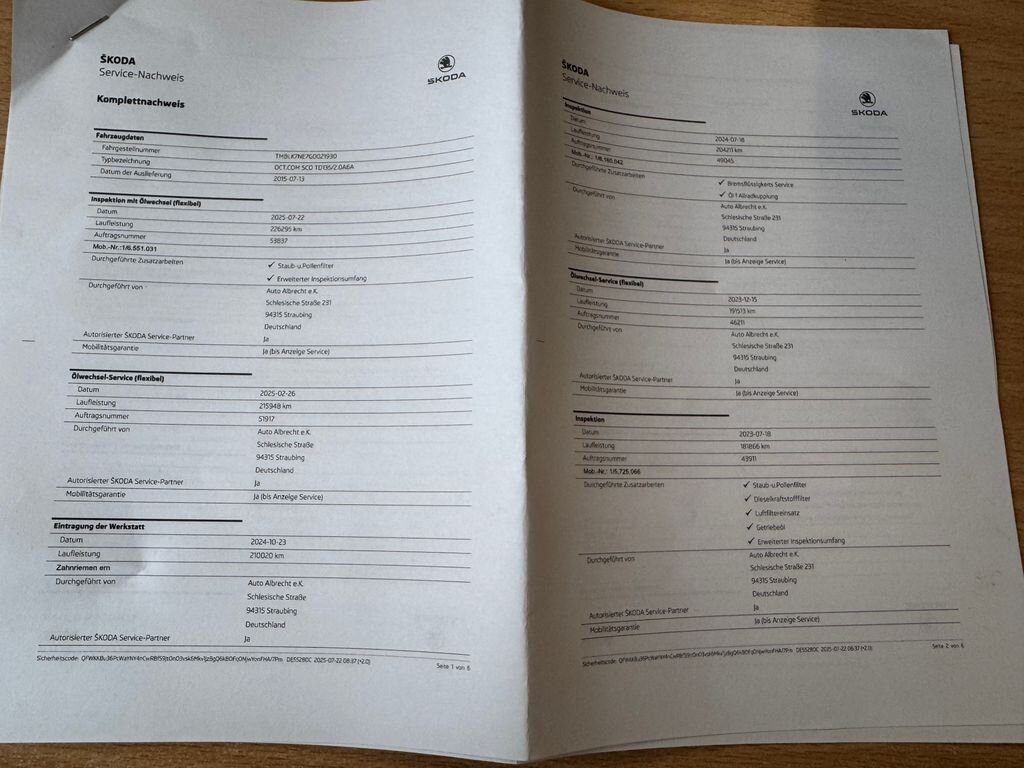 Škoda Octavia Kombi 2,0 l 135 kw