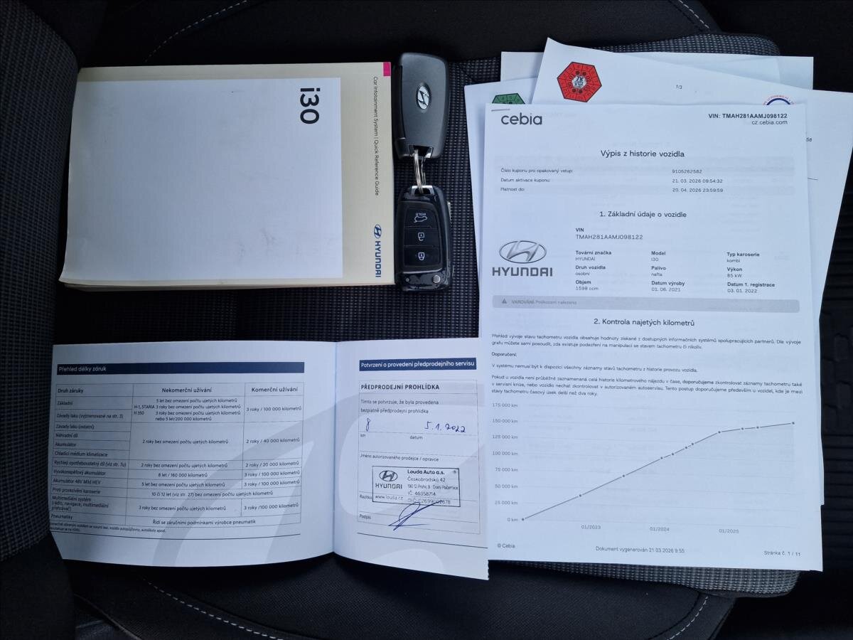 Hyundai i30 Kombi 1,6 l 85 kw