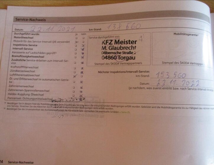 Škoda Fabia Kombi 1,2 l 63 kw