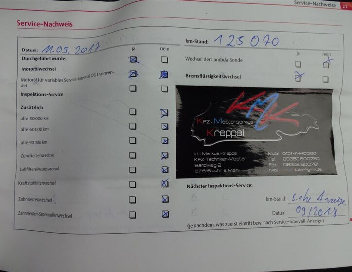 Škoda Octavia Kombi 1,8 l 118 kw